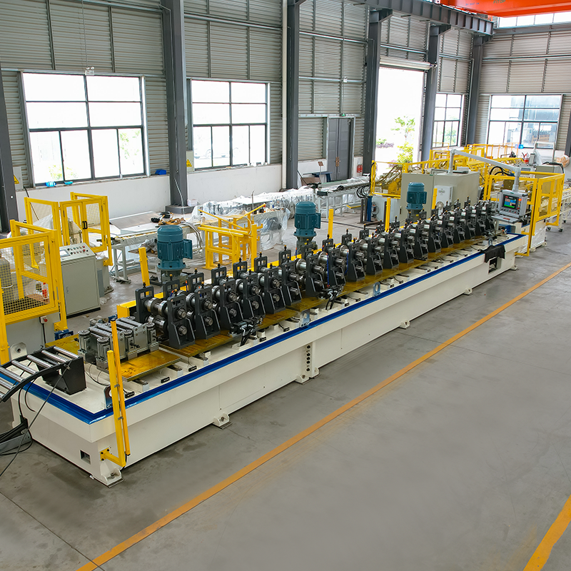 Rolvormmachine op zonne-energie met automatische breedteverandering